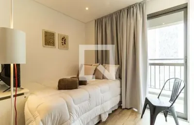 Kitnet / stúdio para aluguel - santa cecília, 1 quarto,  27 m² - são paulo