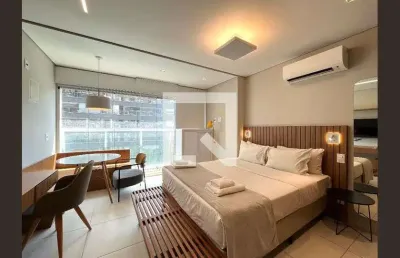 Kitnet / stúdio para aluguel - vila clementino, 1 quarto,  27 m² - são paulo