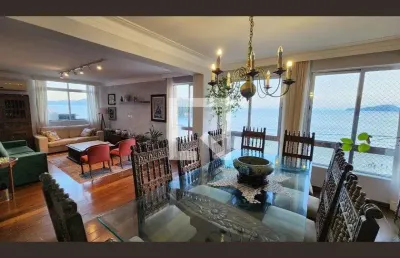 Apartamento para aluguel - josé menino, 4 quartos,  196 m² - santos