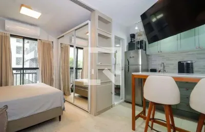 Kitnet / stúdio para aluguel - cidade jardim, 1 quarto,  26 m² - são paulo