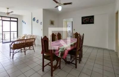 Apartamento para aluguel - vila assunção, 3 quartos,  140 m² - praia grande