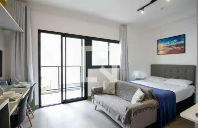 Kitnet / stúdio para aluguel - pinheiros, 1 quarto,  28 m² - são paulo