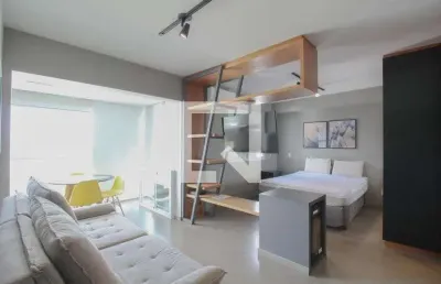 Kitnet / stúdio para aluguel - vila andrade, 1 quarto,  50 m² - são paulo