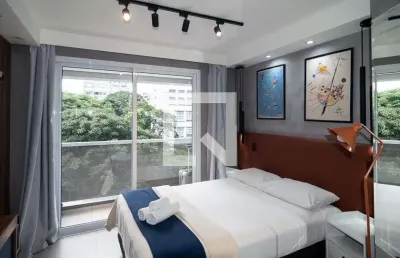 Kitnet / stúdio para aluguel - consolação, 1 quarto,  25 m² - são paulo