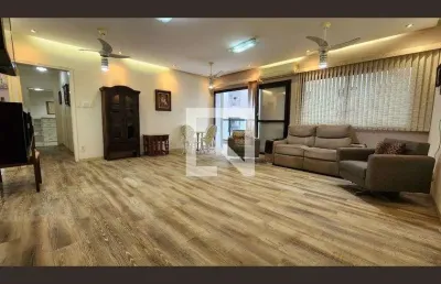 Apartamento para aluguel - embaré, 3 quartos,  146 m² - santos