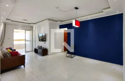 Apartamento para aluguel - aviação, 2 quartos,  87 m² - praia grande