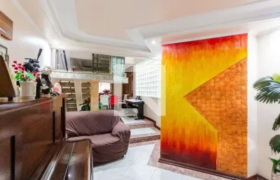 Casa para aluguel - vila metalúrgica, 3 quartos,  195 m² - santo andré
