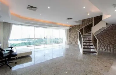 Cobertura para aluguel - barra da tijuca, 4 quartos,  464 m² - rio de janeiro
