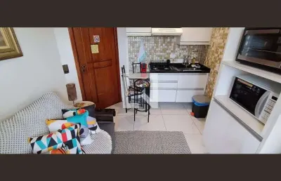 Apartamento para aluguel - panamby, 1 quarto,  45 m² - são paulo