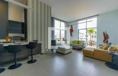 Apartamento para aluguel - barra da tijuca, 1 quarto,  136 m² - rio de janeiro