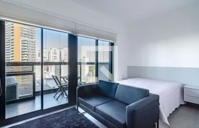 Kitnet / stúdio para aluguel - pinheiros, 1 quarto,  32 m² - são paulo