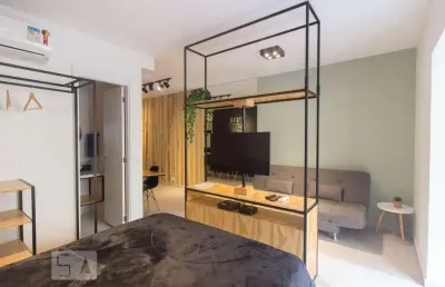 Kitnet / stúdio para aluguel - consolação, 1 quarto,  42 m² - são paulo