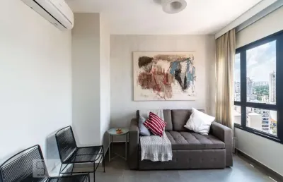 Apartamento para aluguel - pinheiros, 1 quarto,  68 m² - são paulo