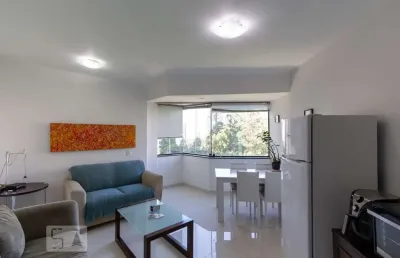 Apartamento para aluguel - panamby, 1 quarto,  43 m² - são paulo