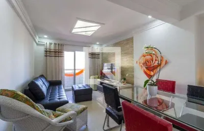 Apartamento para aluguel - boqueirão, 2 quartos,  76 m² - praia grande