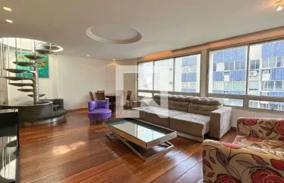 Cobertura para aluguel - copacabana, 3 quartos,  350 m² - rio de janeiro