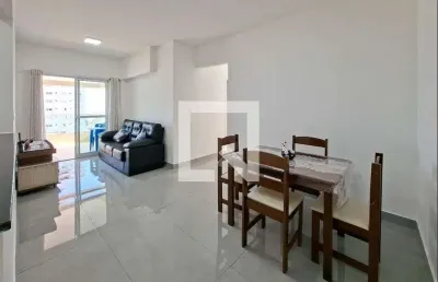 Apartamento para aluguel - nova mirim, 2 quartos,  74 m² - praia grande