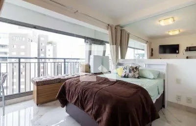 Kitnet / stúdio para aluguel - moema, 1 quarto,  38 m² - são paulo