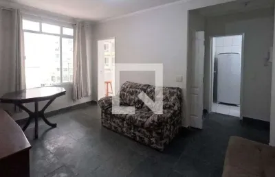 Apartamento para aluguel - josé menino, 1 quarto,  60 m² - santos