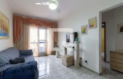 Apartamento para aluguel - vila assunção, 1 quarto,  67 m² - praia grande