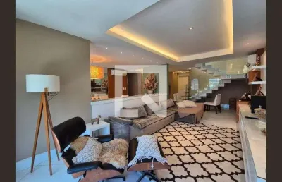 Cobertura para aluguel - recreio, 4 quartos,  250 m² - rio de janeiro