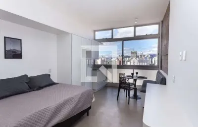 Kitnet / stúdio para aluguel - santo agostinho, 1 quarto,  39 m² - belo horizonte
