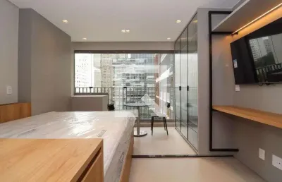 Kitnet / stúdio para aluguel - jardim paulista, 1 quarto,  25 m² - são paulo