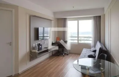 Kitnet / stúdio para aluguel - vila augusta, 1 quarto,  34 m² - guarulhos