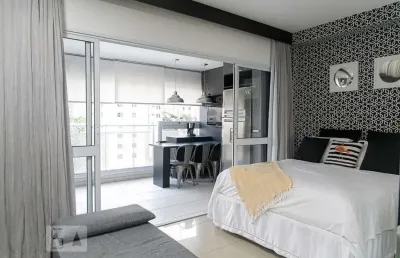 Kitnet / stúdio para aluguel - consolação, 1 quarto,  40 m² - são paulo