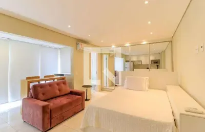 Apartamento para aluguel - campo belo, 1 quarto,  33 m² - são paulo