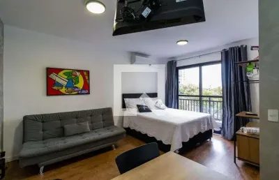 Kitnet / stúdio para aluguel - cidade jardim, 1 quarto,  26 m² - são paulo