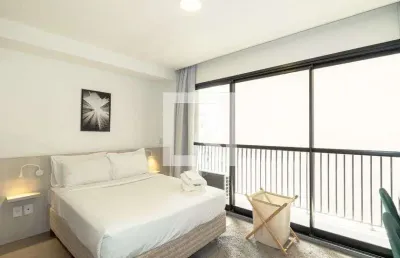 Kitnet / stúdio para aluguel - moema, 1 quarto,  24 m² - são paulo