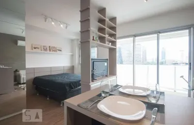 Kitnet / stúdio para aluguel - chácara santo antonio, 1 quarto,  33 m² - são paulo