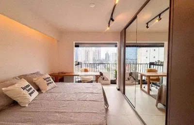 Kitnet / stúdio para aluguel - pinheiros, 1 quarto,  24 m² - são paulo