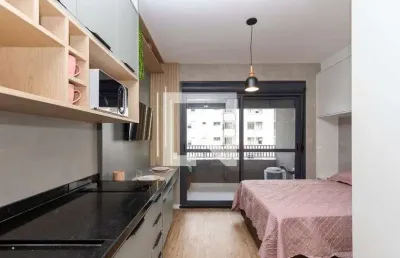 Kitnet / stúdio para aluguel - campo belo, 1 quarto,  26 m² - são paulo