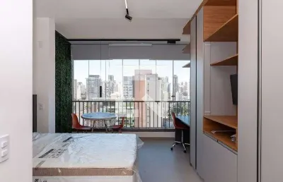 Apartamento para aluguel - perdizes, 1 quarto,  24 m² - são paulo