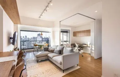 Apartamento para aluguel - pinheiros, 2 quartos,  70 m² - são paulo