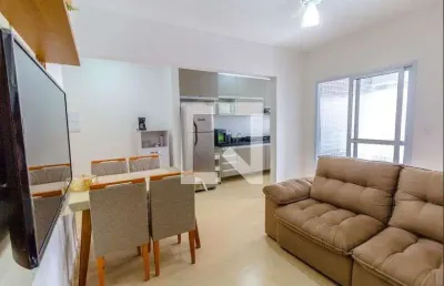 Apartamento para aluguel - vila caiçara, 2 quartos,  64 m² - praia grande