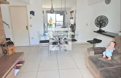 Cobertura para aluguel - cidade ocian, 2 quartos,  120 m² - praia grande