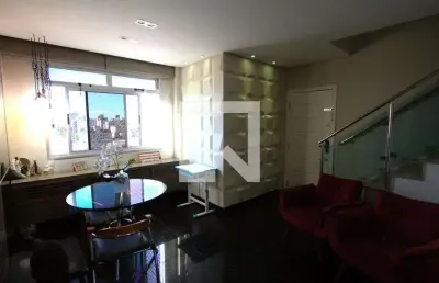 Cobertura para aluguel - barroca, 3 quartos,  167 m² - belo horizonte