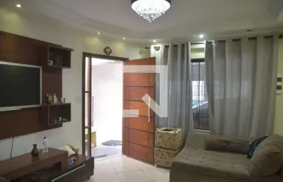Casa para aluguel - vila américa, 3 quartos,  195 m² - santo andré