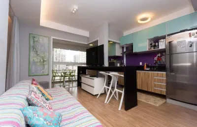 Kitnet / stúdio para aluguel - pinheiros, 1 quarto,  40 m² - são paulo