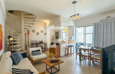 Cobertura para aluguel - ipanema, 2 quartos,  120 m² - rio de janeiro