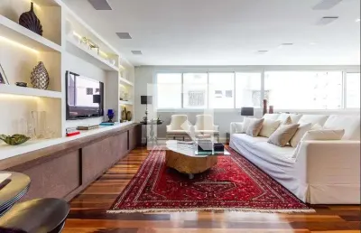 Apartamento para aluguel - itaim bibi, 3 quartos,  200 m² - são paulo