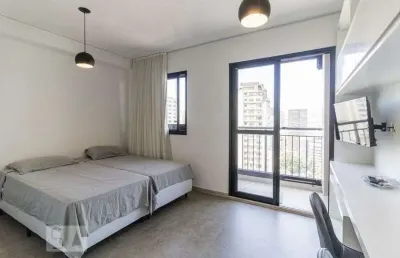 Kitnet / stúdio para aluguel - centro, 1 quarto,  26 m² - são paulo