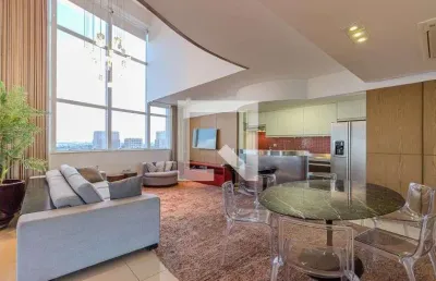 Cobertura para aluguel - brooklin, 2 quartos,  220 m² - são paulo