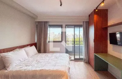Kitnet / stúdio para aluguel - vila olímpia, 1 quarto,  24 m² - são paulo