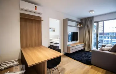 Apartamento para aluguel - pinheiros, 1 quarto,  45 m² - são paulo