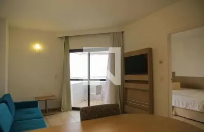 Apartamento para aluguel - boqueirão, 1 quarto,  50 m² - santos