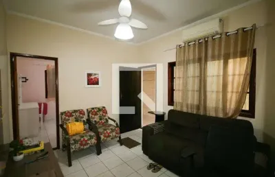 Casa para aluguel - nova mirim, 2 quartos,  120 m² - praia grande